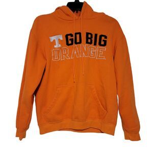 Vtg Tennessee Volunteers Hoodie‎ Adult M Go Big Orange NCAA Ka Inc Sweatshirt